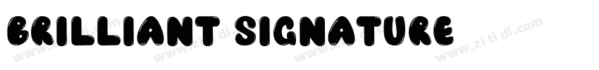 Brilliant Signature字体转换